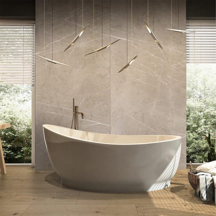 Πάνελ Τοίχου SPC ROCKO K024 Beige Pietra Marble, 2800 x 1230 x 4mm (3.44 m²) - Image 4