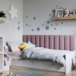 3D Πάνελ Ταπετσαρίας Vilo Σκούρο ροζ 60 x 15cm - Image 2