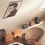 Πλαστική Επένδυση Ραμποτέ Λευκό με αρμό PVC DECOLINE, 3000 x 200 x 8mm - Image 3