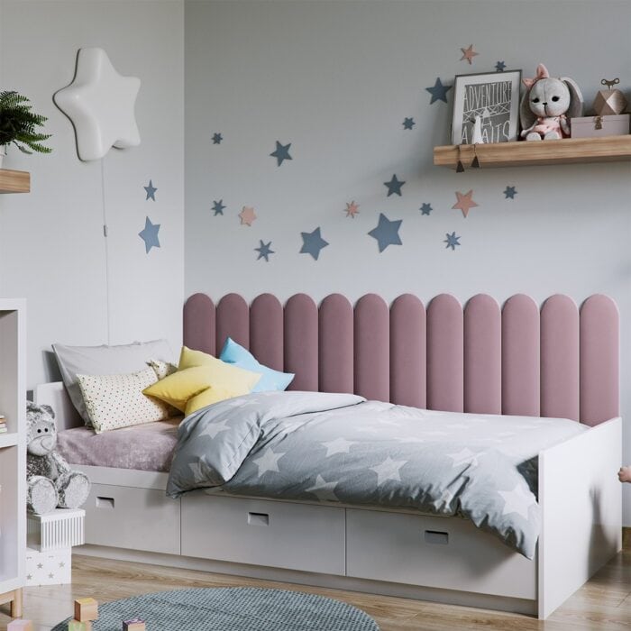 3D Πάνελ Ταπετσαρίας Vilo Μπεζ 60 x 15cm - Image 2