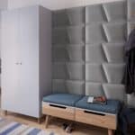 3D Πάνελ Ταπετσαρίας Vilo Μπεζ 35 x 30cm - Image 2