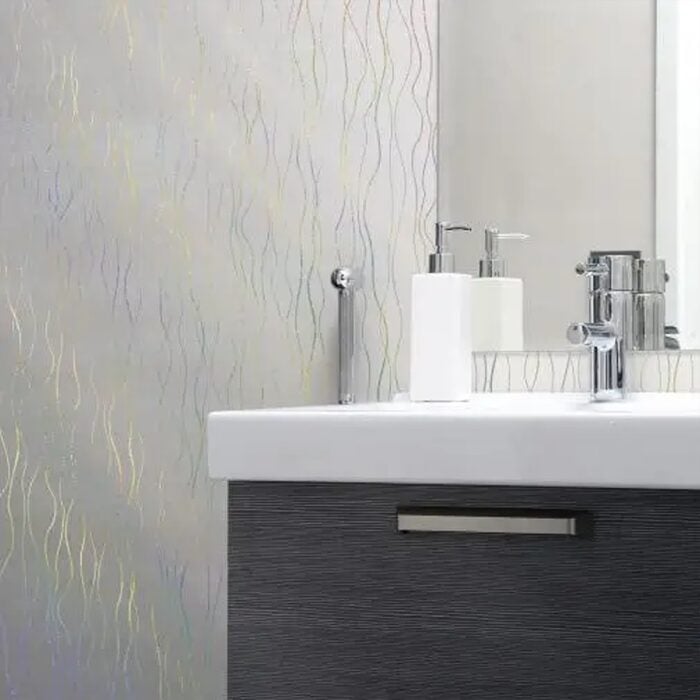 Πλαστική Επένδυση Ραμποτέ PVC DECOLINE Infinity, 3000 x 200 x 7mm - Image 4