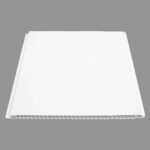 Πλαστική Επένδυση Ραμποτέ PVC DECOLINE Λευκό ματ δίχως αρμό, 2700 x 250 x 8mm - Image 2