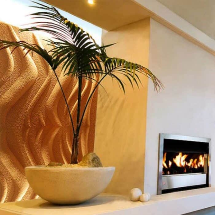 Διακοσμητικό Πάνελ Τοίχου/Οροφής με επικάλυψη άμμου FALA-P, 50 x 50cm - Image 2