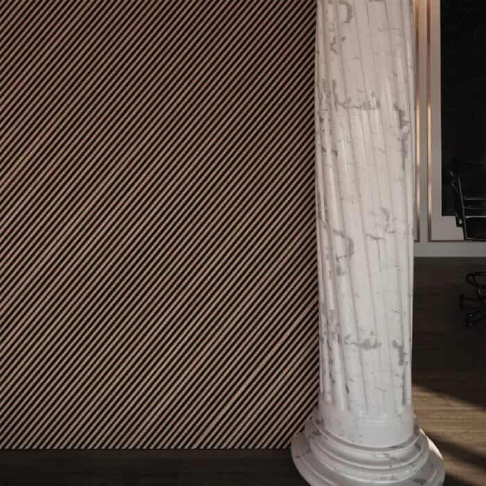 3D Πάνελ Τοίχου Royal 2600 x 120mm - Image 2