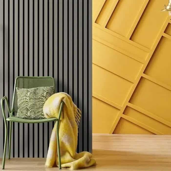 3D Πάνελ Τοίχου Graphite 2600 x 121mm - Image 2