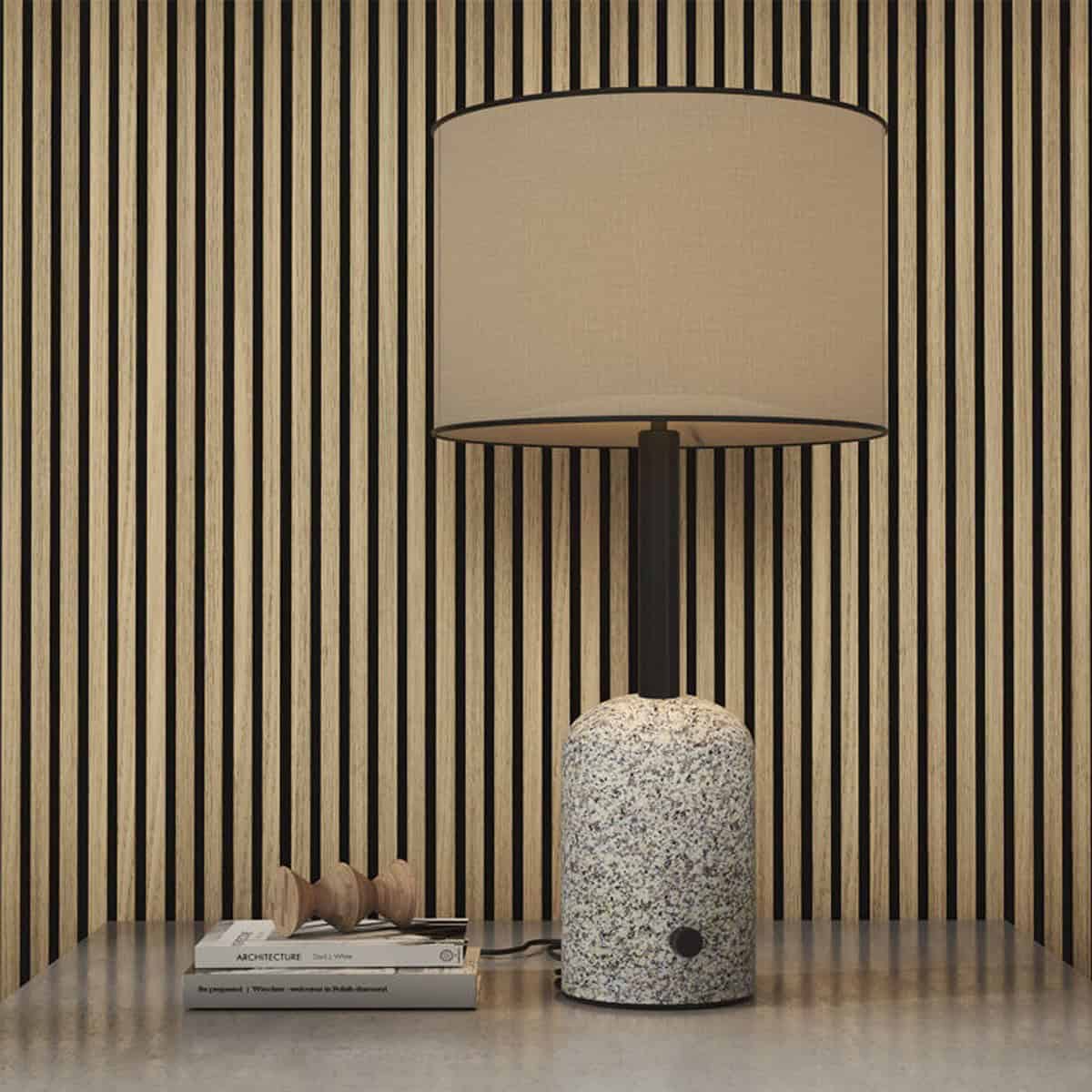 85 3D Πάνελ τοίχου MDF FAUS Penta Natural Bicolor 2600 x 167 x 12mm, №185333S - Image 1