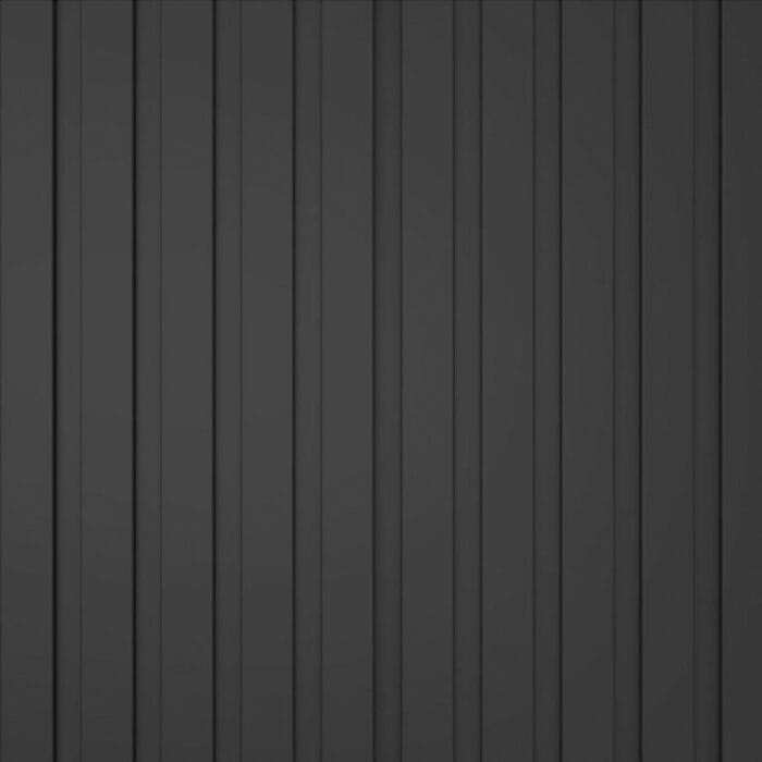 3D Πάνελ τοίχου MDF FAUS Penta Black matt 2600 x 167 x 12mm, №185258S - Image 3