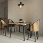 3D Πάνελ τοίχου για κυκλικές επιφάνειες, MDF Flex Light Brown Oak 2800 x 60 x 18mm, 3D01 - Image 3