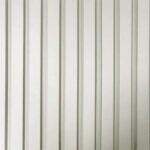 3D Πάνελ τοίχου MDF White matt 2800 x 121 x 18mm, №01PA.3771.734