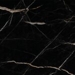 Πλακίδια Μπάνιου SPC VILO Calacatta Black gloss, 300 x 600 x 4mm - Image 3