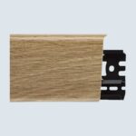 Σοβατεπί PVC INDO 10 Bourbon Oak, 2500 x 70 x 26mm