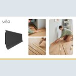 Σοβατεπί PVC Linela VILO 415 ANTHRACITE, 2000 x 80 x 16mm - Image 2