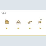 Σοβατεπί PVC Linela VILO 411 SILVER, 2000 x 80 x 16mm - Image 3