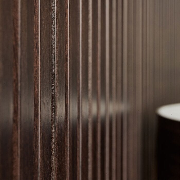 3D Πάνελ τοίχου Linerio M-Line Chocolate, 2650 x 122 x 12mm - Image 5