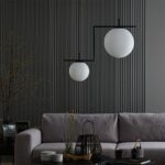 3D Πάνελ τοίχου Linerio S-Line Grey, 2650 x 122 x 12mm