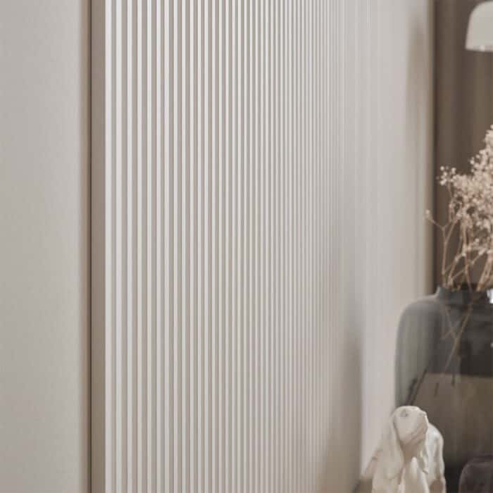 3D Πάνελ τοίχου Linerio S-Line White 2650 x 122 x 12mm - Image 3