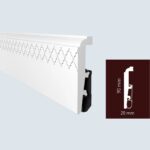 Σοβατεπί Πολυμερές ARBITON VEGA 0911, 2400 x 90 x 20mm