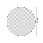 Ροζέτα Οροφής HOMESTAR IRA από Φελιζόλ/Πολυστερίνη, 53cm - Image 2