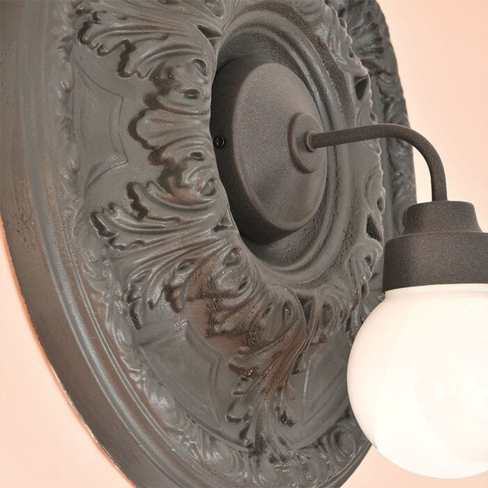 Ροζέτα Οροφής HOMESTAR PRISCA από Φελιζόλ/Πολυστερίνη, 50cm - Image 3