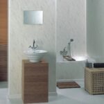 Πλαστική Επένδυση Ραμποτέ PVC Dumapan Marble grey, 2600 x 250 x 10mm - Image 2