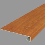 Ποδιά PVC Παραθύρου - Περβάζι - Καπάκι για εσωτερική χρήση, Vilo Χρυσός Δρυς 2000 x 380 x 56mm