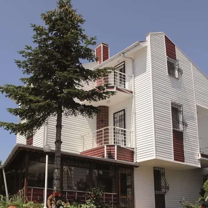 Εξωτερική Επένδυση Τοίχου PVC Siding U-Plast White 3050 x 230 x 1.1mm - Image 2