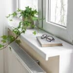 Δεξιά και Αριστερή τάπα για PVC ποδιές παραθύρων - περβάζια, VILO Καρυδιά - Image 2