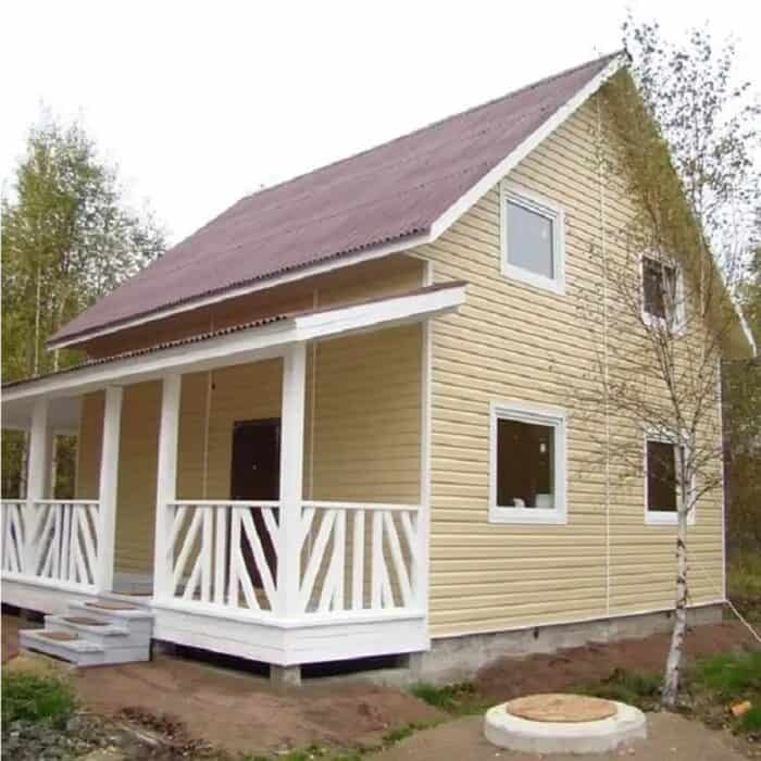 Εξωτερική Επένδυση Τοίχου PVC Siding U-Plast Cream 3050 x 230 x 1.1mm - Image 2