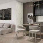 Πάνελ Τοίχου SPC DECORA Modee panels PIETRA SANTA WHITE concrete, 1175 x 2800 x 4mm (3,290 m²)