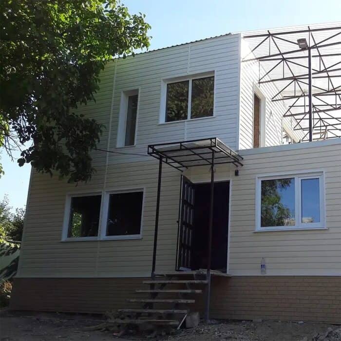 Εξωτερική Επένδυση Τοίχου PVC Siding U-Plast Vanilla 3050 x 230 x 1.1mm - Image 3