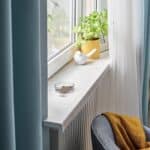 Ποδιά PVC Παραθύρου - Περβάζι για εσωτερική χρήση, Vilo Μάρμαρο 1000 x 300 x 20mm