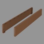 Δεξιά και Αριστερή τάπα για PVC καπάκια - επενδύσεις παραθύρων, VILO Καρυδιά