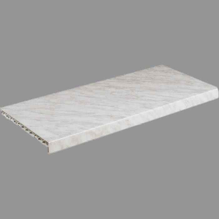 Ποδιά PVC Παραθύρου - Περβάζι για εσωτερική χρήση, Vilo Μάρμαρο 1000 x 300 x 20mm - Image 2