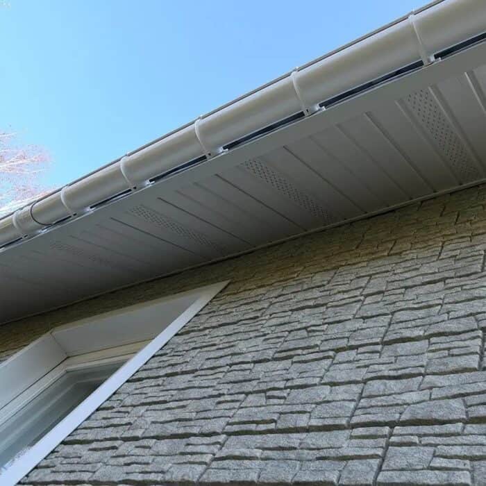 Εξωτερική Επένδυση Τοίχου PVC Siding U-Plast 113 White 3810 x 278 x 1.17mm - Image 3