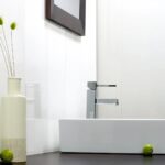 Πλαστική Επένδυση Ραμποτέ PVC Dumapan Λευκό Gloss με αρμό, 3000 x 250 x 10mm - Image 2