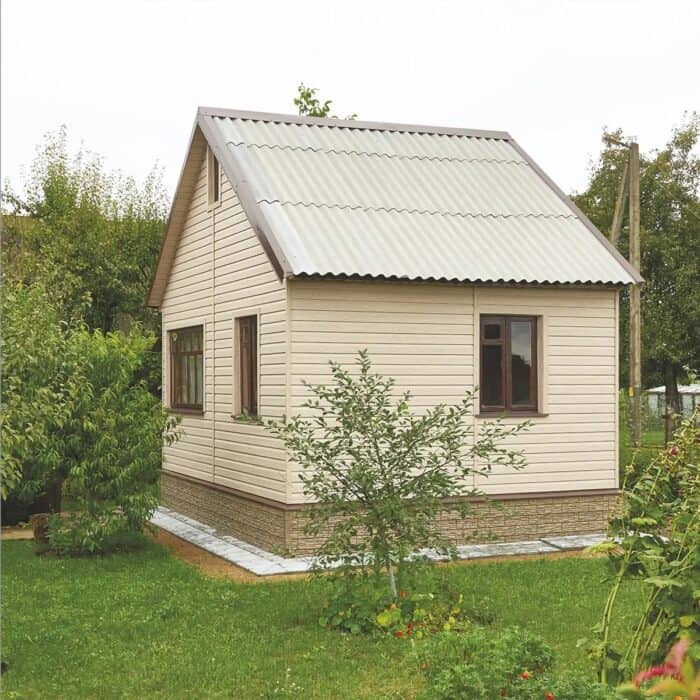 Εξωτερική Επένδυση Τοίχου PVC Siding U-Plast Polar cedar 3050 x 230 x 1mm - Image 2