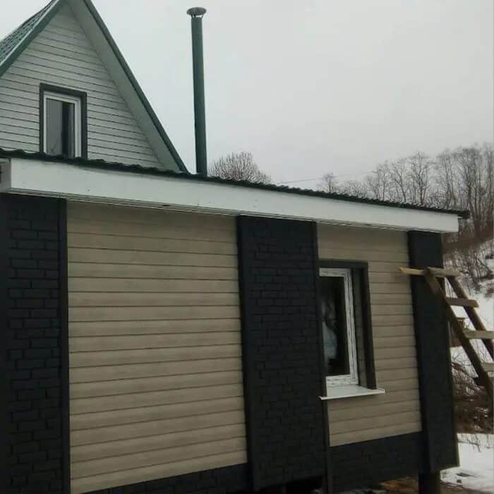 Εξωτερική Επένδυση Τοίχου PVC Siding U-Plast Polar cedar 3050 x 230 x 1mm - Image 5