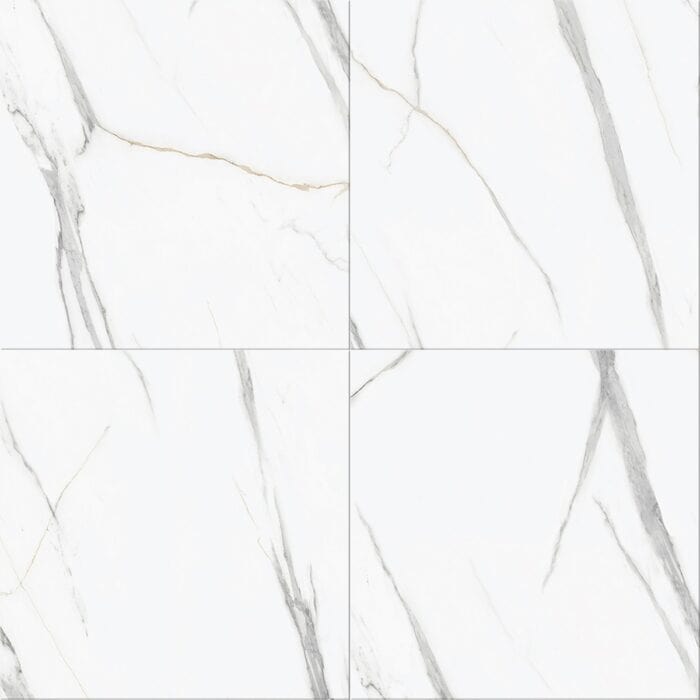 Βινυλικό Δάπεδο SPC VILO Calacatta White, 600 x 600 x 5.5mm 33/AC5 - Image 2