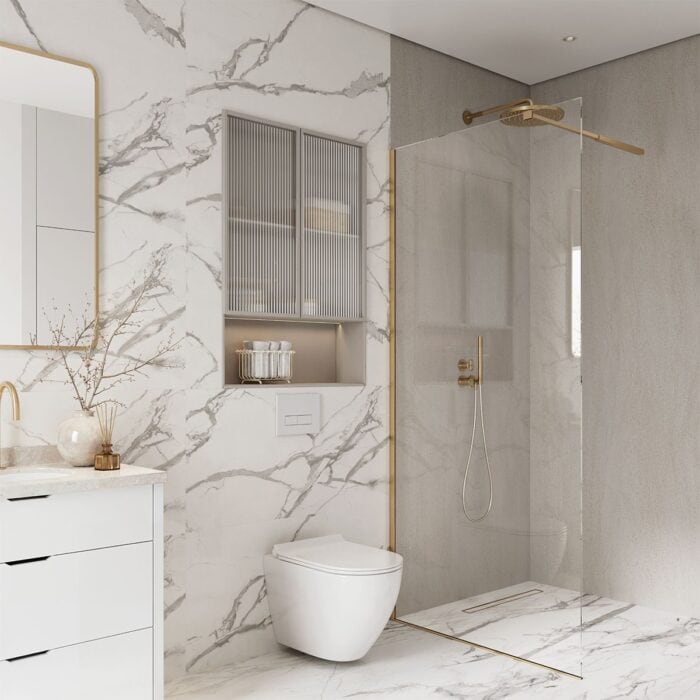 Πάνελ Τοίχου SPC VOX Idevo Mineral Light Grey, 2800 x 1100 x 5mm (6.16 m²) - Image 2