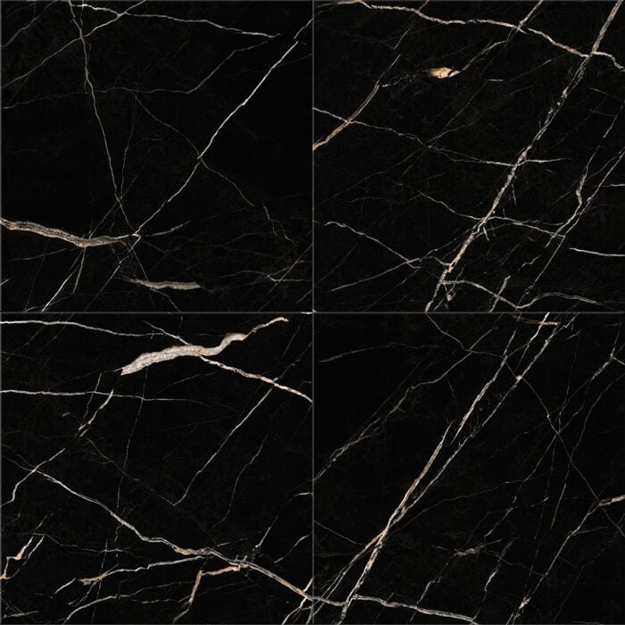 Βινυλικό Δάπεδο SPC VILO Calacatta Black, 600 x 600 x 5.5mm 33/AC5 - Image 2
