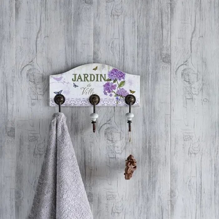 Πλαστική Επένδυση Ραμποτέ PVC DECOLINE Antique oak, 2700 x 250 x 8mm - Image 2