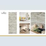 Πλαστική Επένδυση Ραμποτέ PVC VILO Brick Vintage, 2650 x 250 x 8mm - Image 4