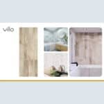 Πλαστική Επένδυση Ραμποτέ PVC VILO Brown Marble, 2650 x 250 x 8mm - Image 4