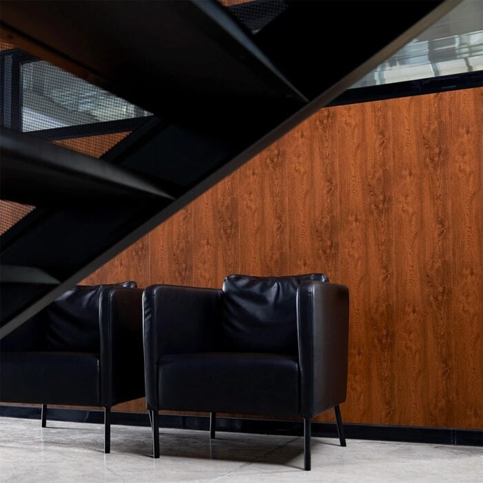 Πλαστική Επένδυση Ραμποτέ PVC DECOLINE Golden oak, 2700 x 250 x 8mm - Image 2