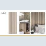 Πλαστική Επένδυση Ραμποτέ PVC VILO L. Lamella Medium, 2650 x 250 x 8mm - Image 4