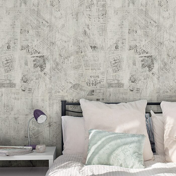 Πλαστική Επένδυση Ραμποτέ PVC VILO Newspaper, 2650 x 250 x 8mm - Image 2