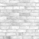 Πλαστική Επένδυση Ραμποτέ PVC VILO Ornament Brick, 2650 x 250 x 8mm