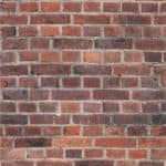 Πλαστική Επένδυση Ραμποτέ PVC VILO Red Brick, 2650 x 250 x 8mm