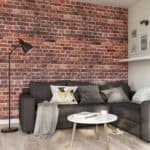 Πλαστική Επένδυση Ραμποτέ PVC VILO Red Brick, 2650 x 250 x 8mm - Image 2